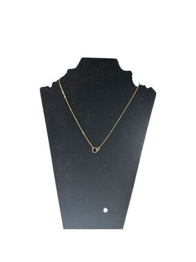 Women's Unbranded Gold Interlocking Rings Necklace One Size